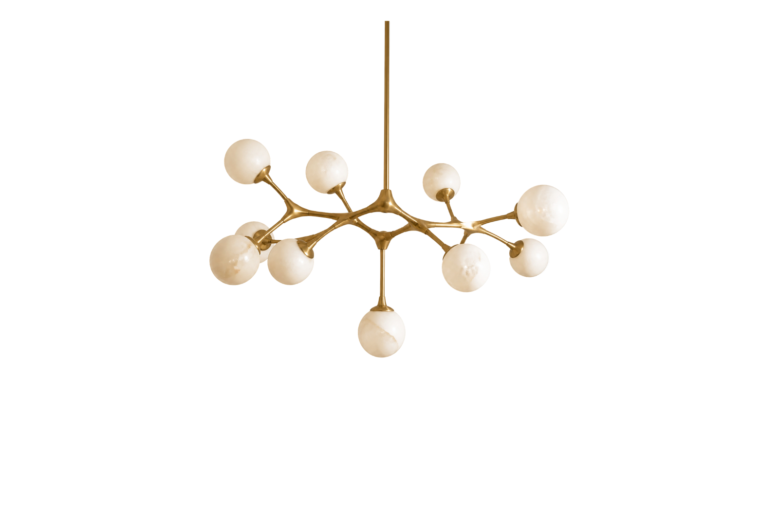 Alabaster Tiered Chandelier