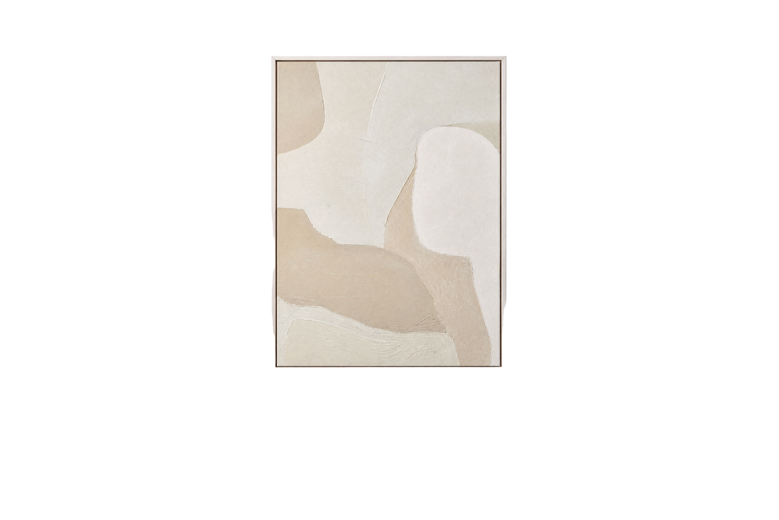Ivory Abstract Framed Artwork