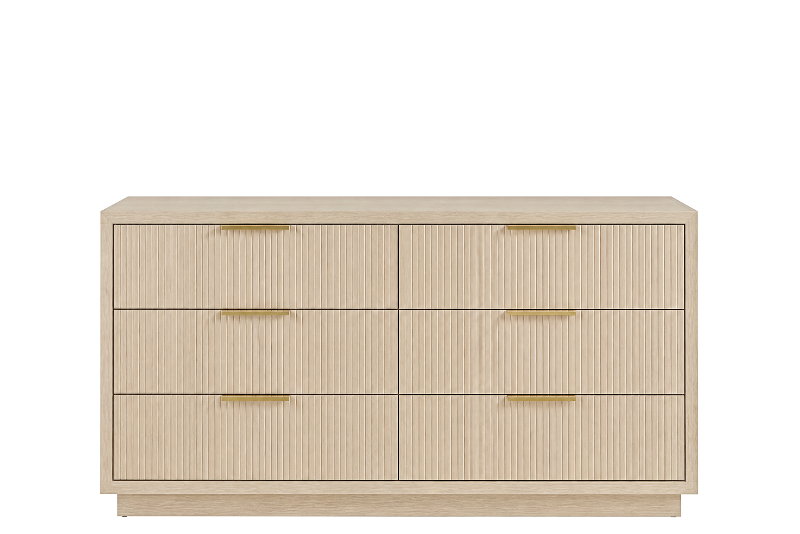 Fluted White Oak Dresser