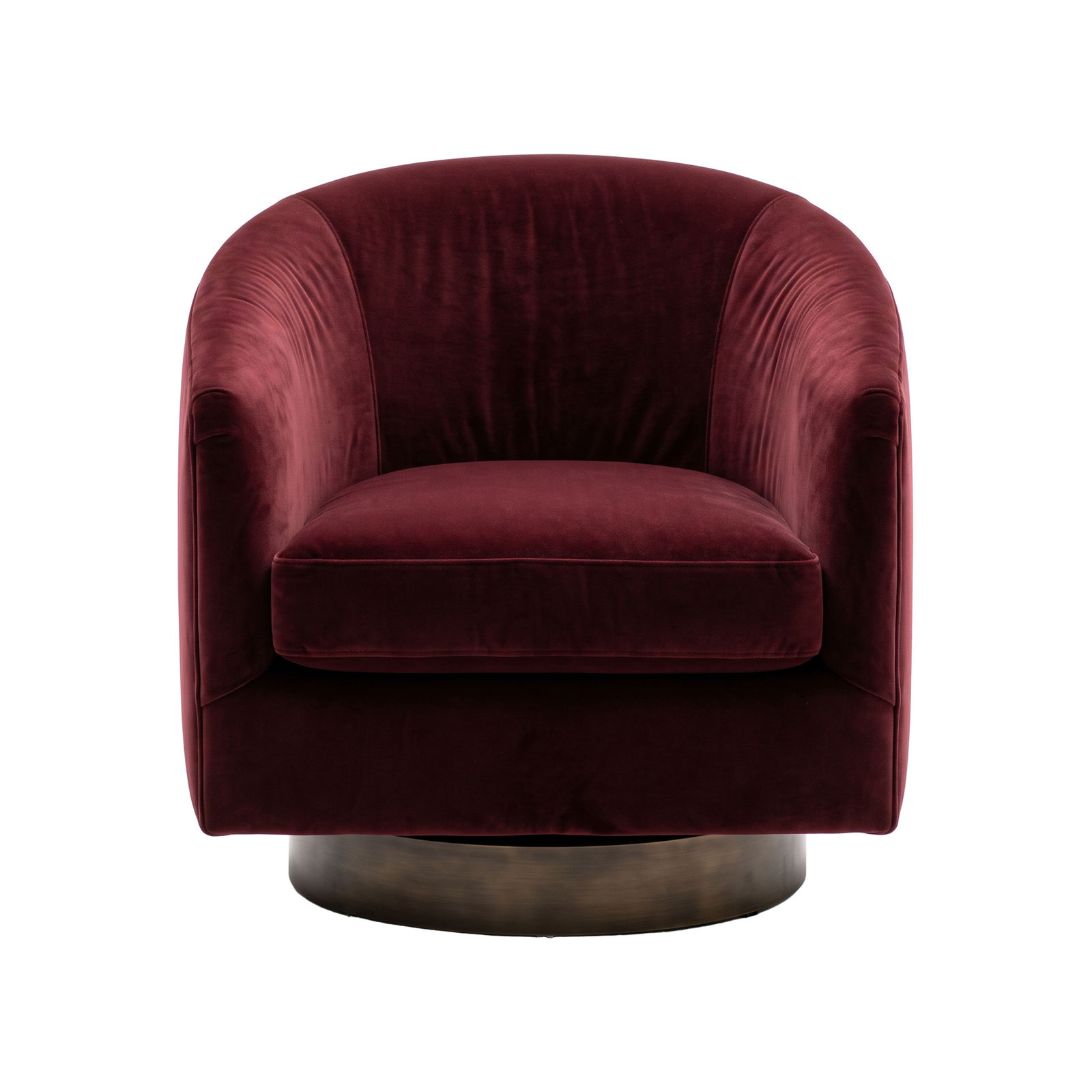 Cognac Leather Lounge Chair
