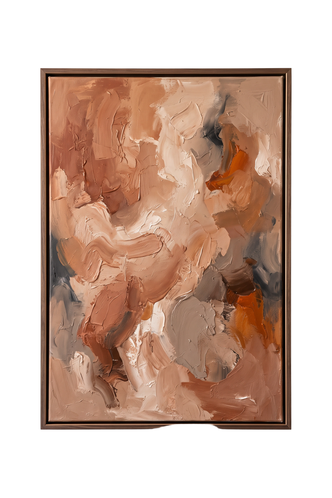 Sienna Abstract Canvas Art